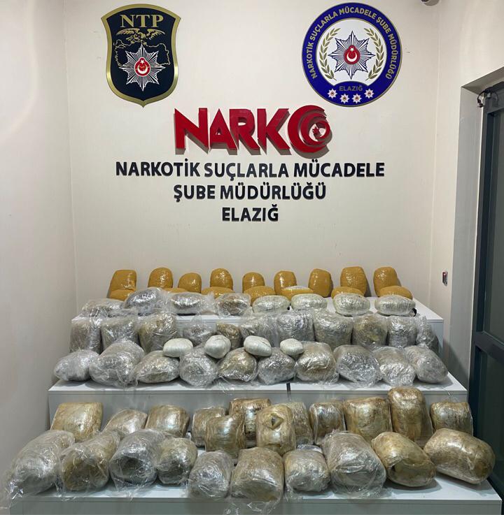 Narkotik Şube Ekiplerimizce 45 kg Uyuşturucu Yakalandı