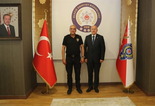 TFF Temsilciler Kurulu Başkanı Sayın Şerafettin BURAL, İl Emniyet Müdürümüz Sayın Adnan KARAYEL’e nezaket ziyaretinde bulundular